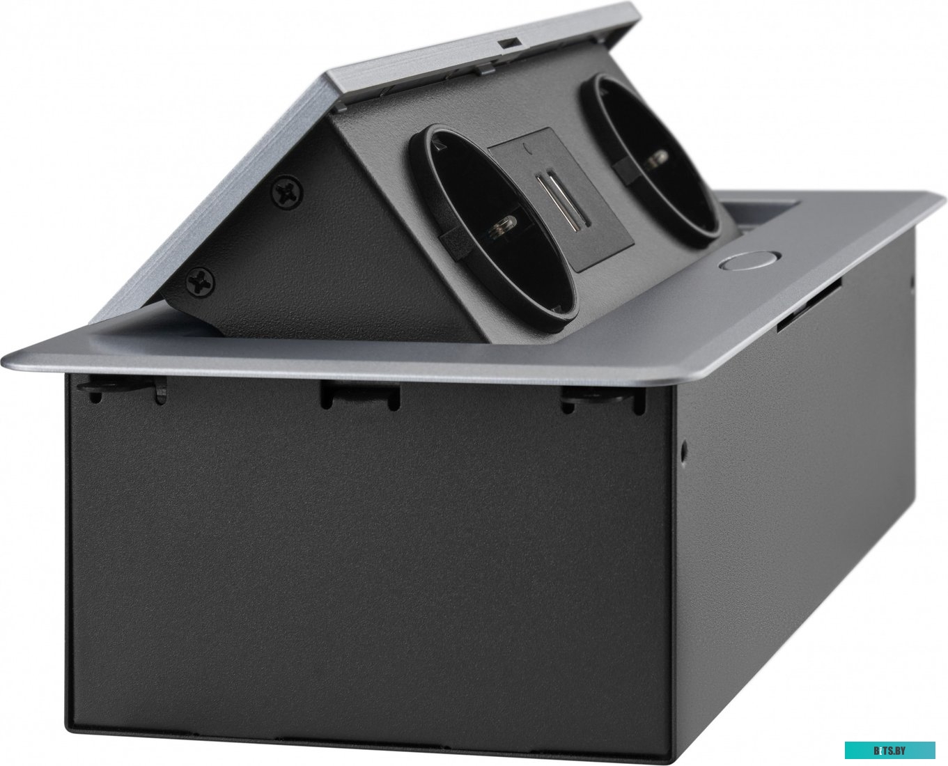 Розетка Cactus CS-SOCKET-EU/USBA-GY 1895580