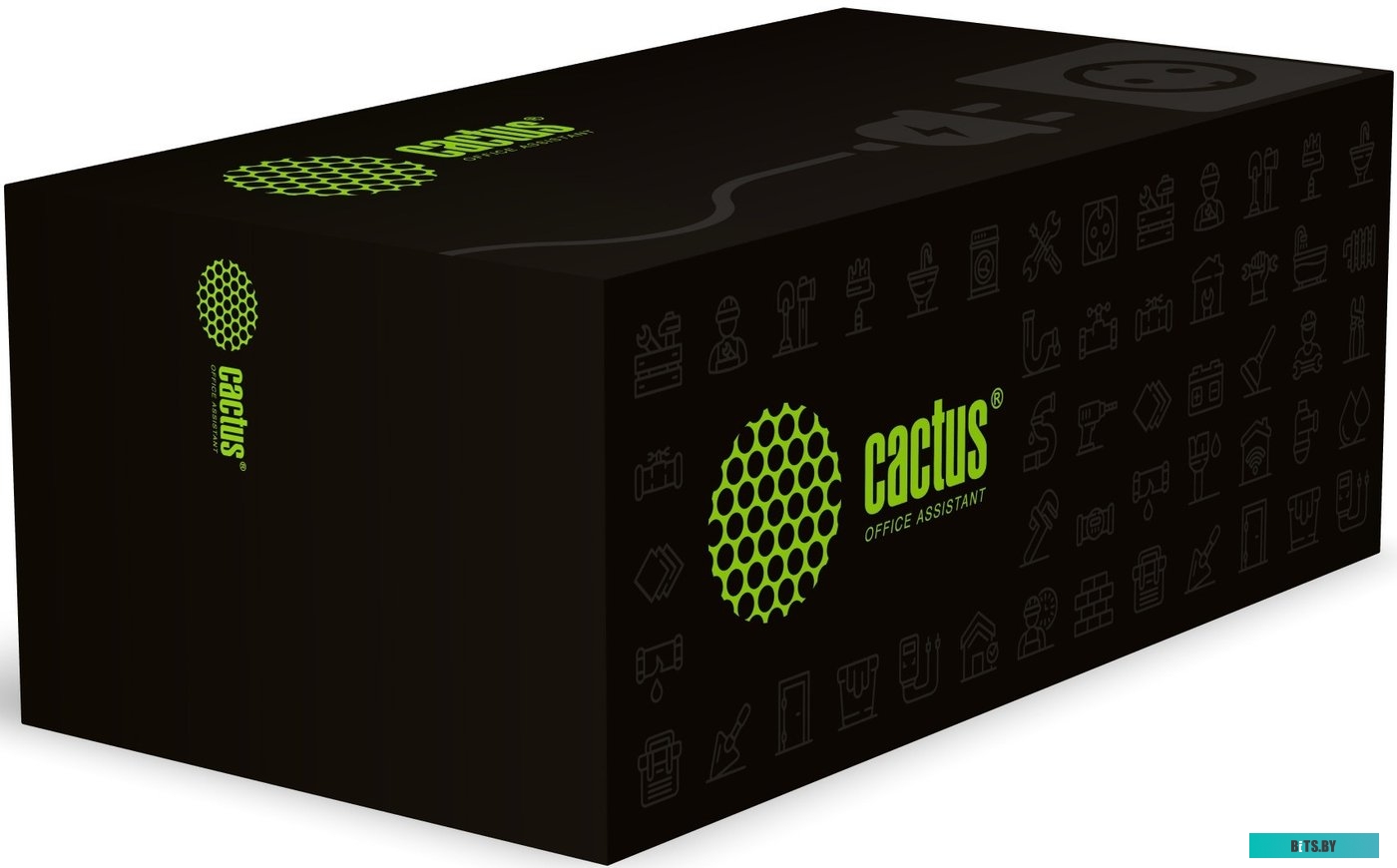 Розетка Cactus CS-SOCKET-EU/USBA-GY 1895580