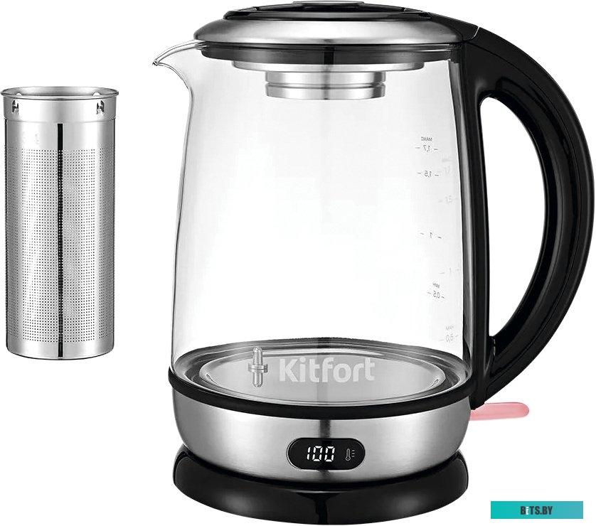 КТ-1655 Электрогриль KitFort КТ-1655,  черный