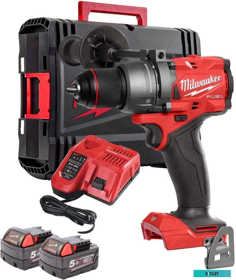 Milwaukee M18 FUEL M18FPD3-502X 4933479860 (с 2-мя АКБ, кейс)