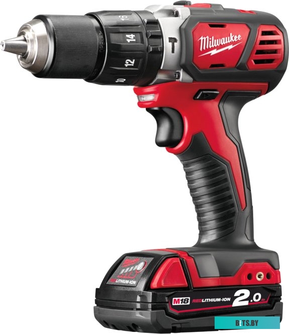 Milwaukee M18 BPD-202C 4933443515 (с 2-мя АКБ, кейс)