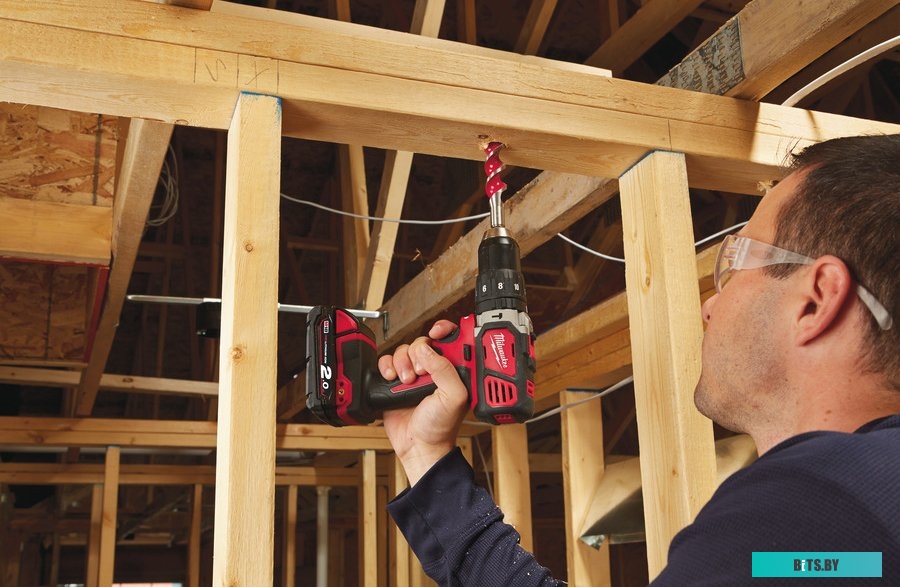 Milwaukee M18 BPD-202C 4933443515 (с 2-мя АКБ, кейс)