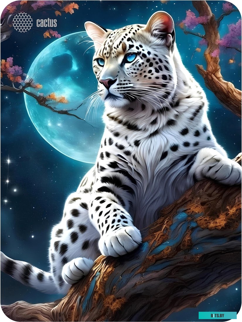 Коврик для мыши Cactus Snow Leopard CS-MP-PRO16XL