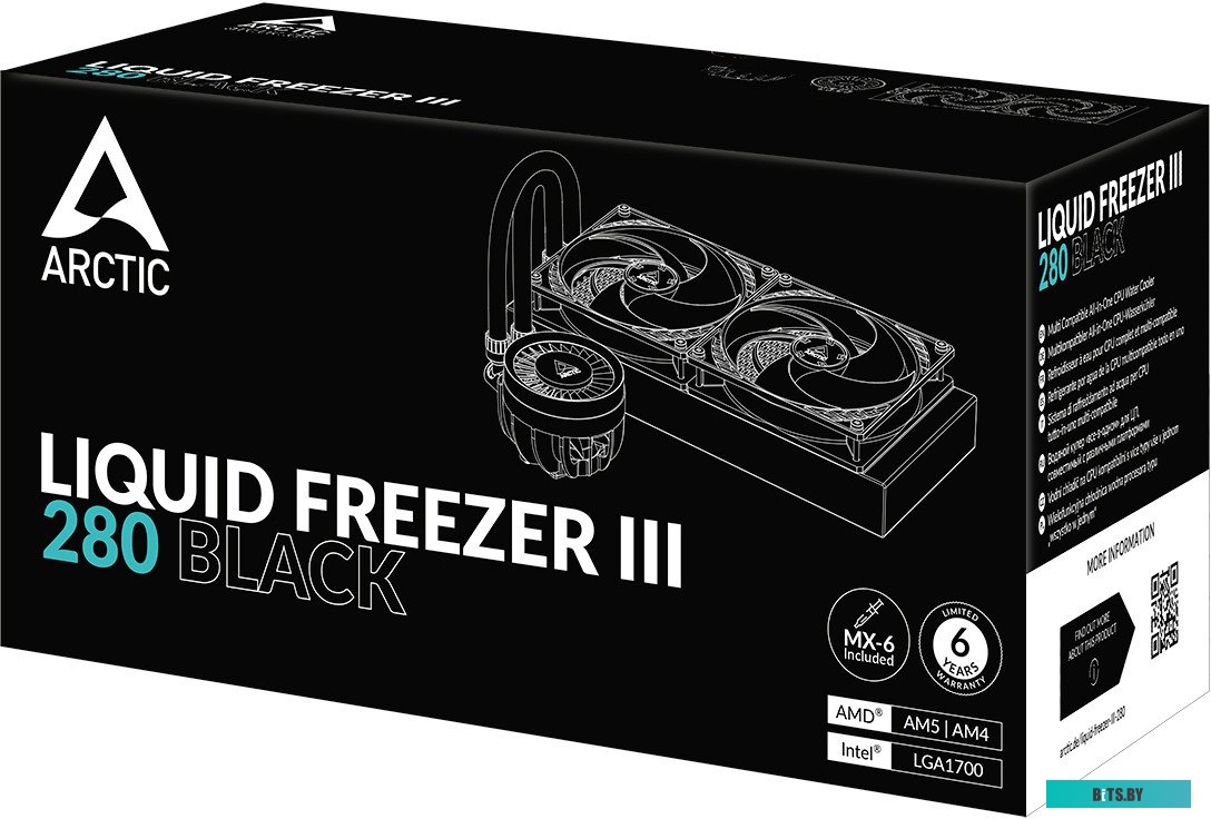 Система жидкостного охлаждения процессора ARCTIC Liquid Freezer III 280 ACFRE00135A
