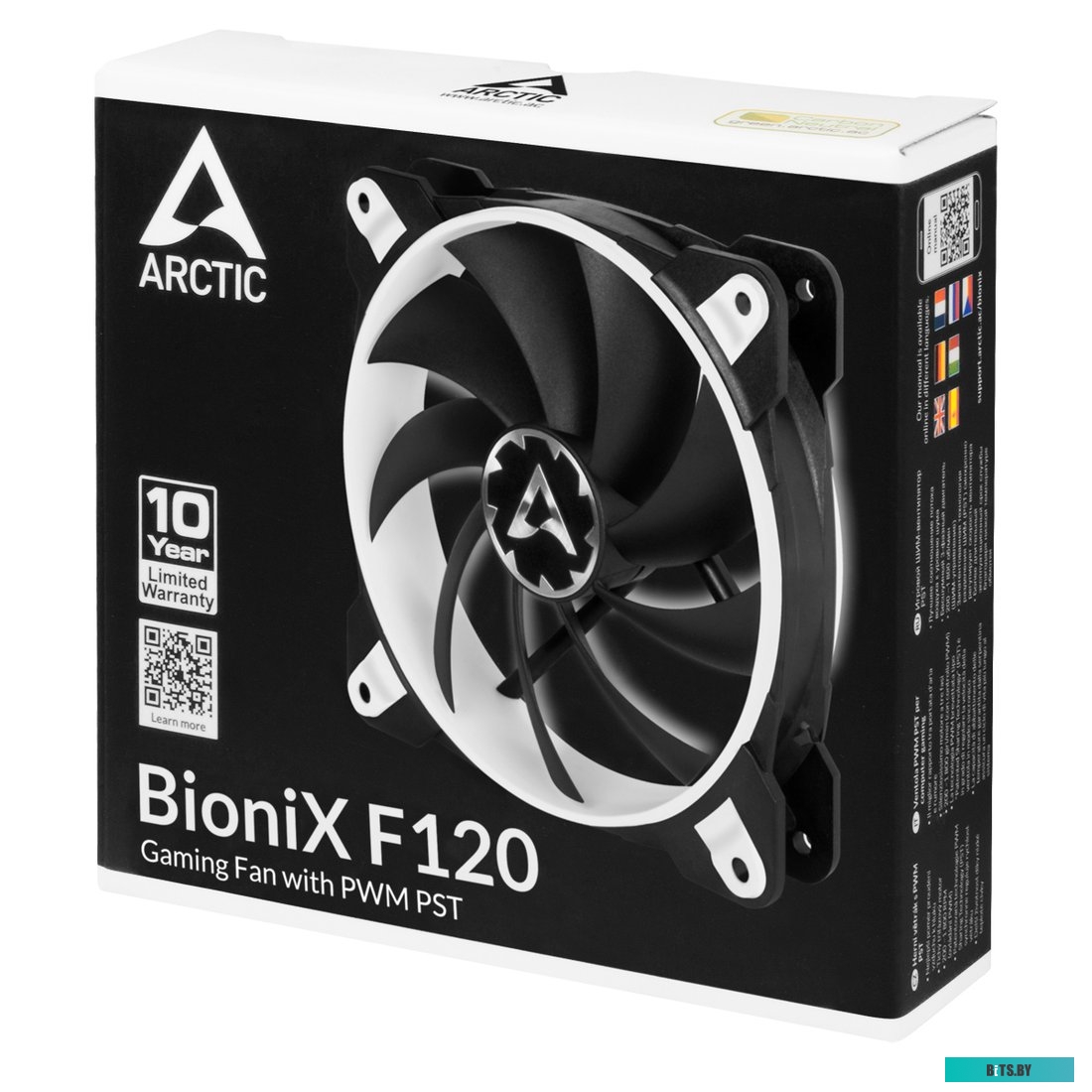 Вентилятор для корпуса Arctic BioniX F120 (белый) <ACFAN00093A>