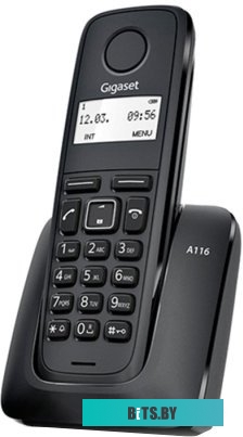 Радиотелефон Gigaset A116 (черный) <S30852-H2801-S301>