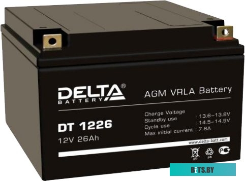 Аккумулятор для ИБП Delta DT 1226 (12В/26 А·ч)