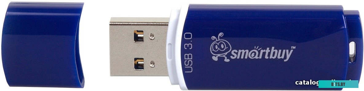 USB накопитель (Флешка) Smart Buy 128GB Crown Blue (SB128GBCRW-Bl)