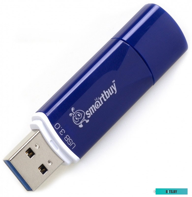 USB накопитель (Флешка) Smart Buy 128GB Crown Blue (SB128GBCRW-Bl)