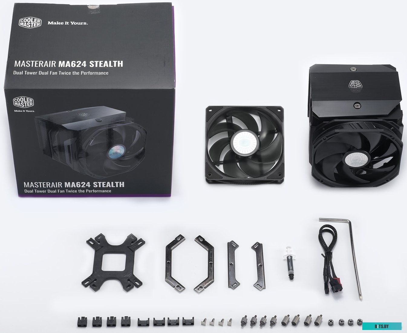 Кулер для процессора Cooler Master MasterAir MA624 Stealth MAM-D6PS-314PK-R1