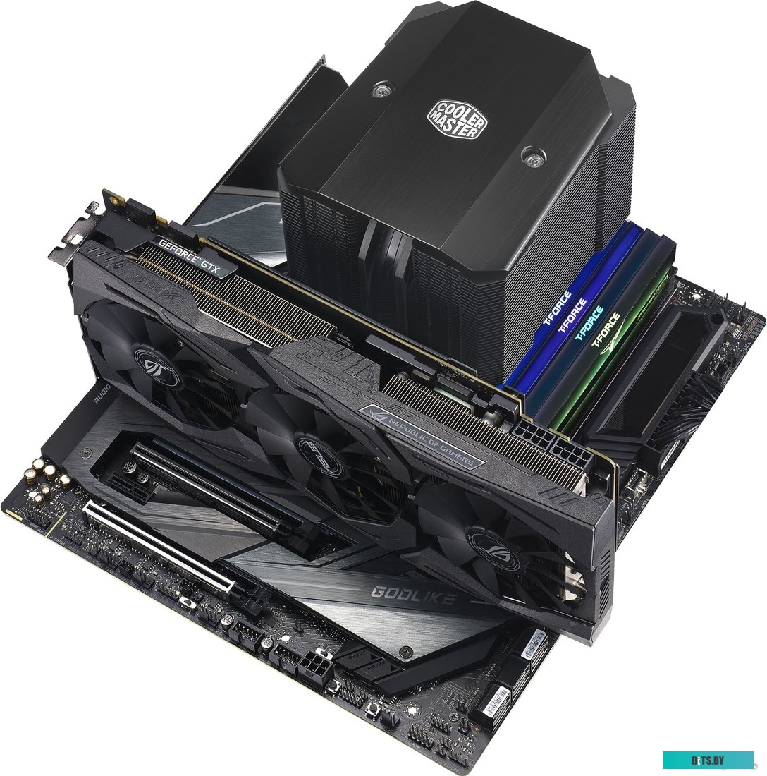 Кулер для процессора Cooler Master MasterAir MA624 Stealth MAM-D6PS-314PK-R1