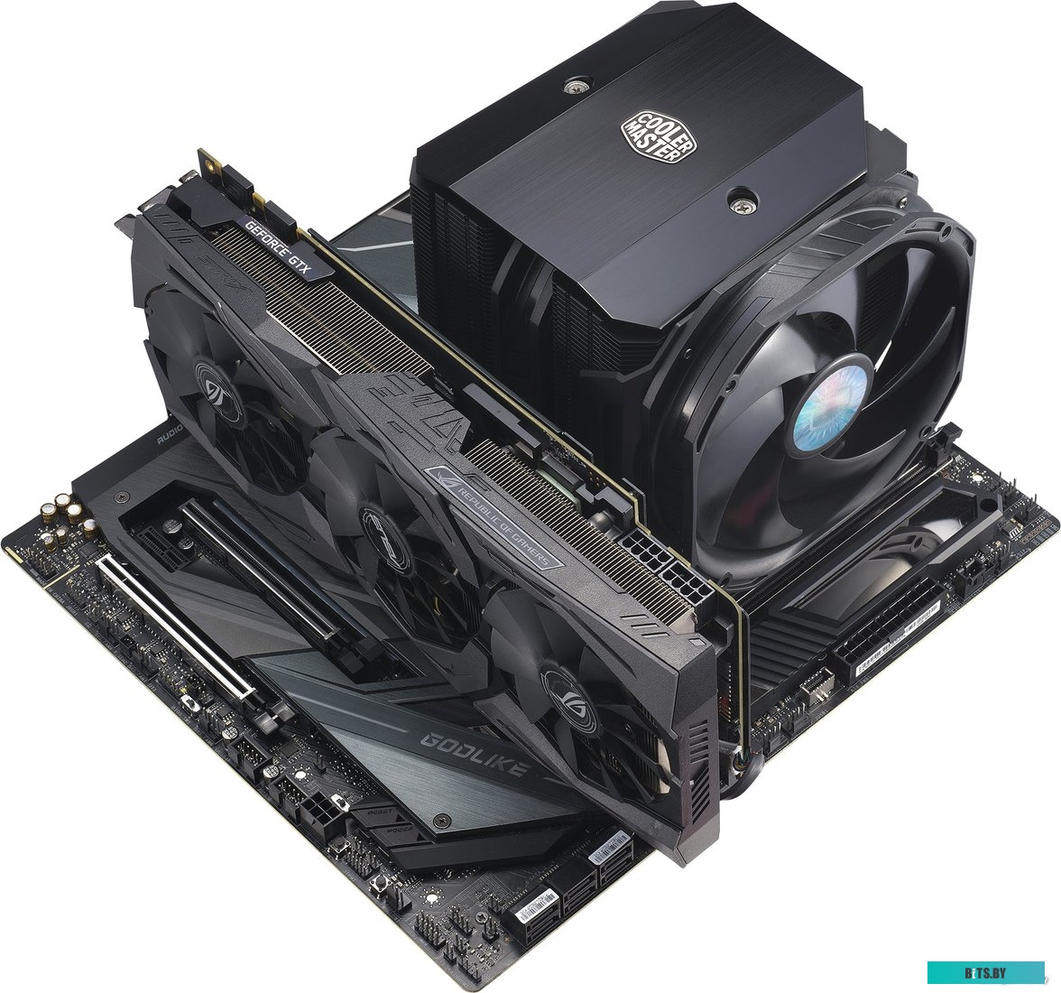 Кулер для процессора Cooler Master MasterAir MA624 Stealth MAM-D6PS-314PK-R1
