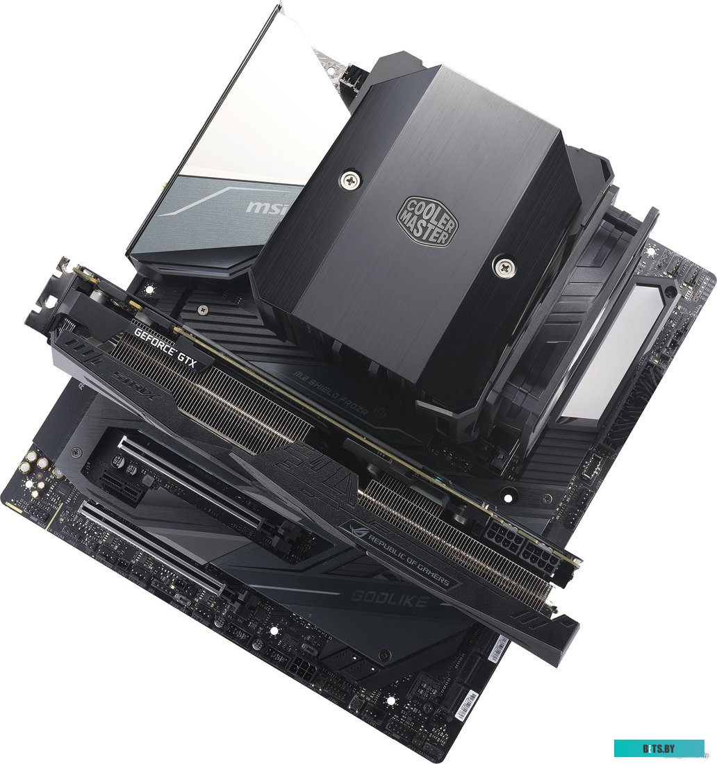 Кулер для процессора Cooler Master MasterAir MA624 Stealth MAM-D6PS-314PK-R1