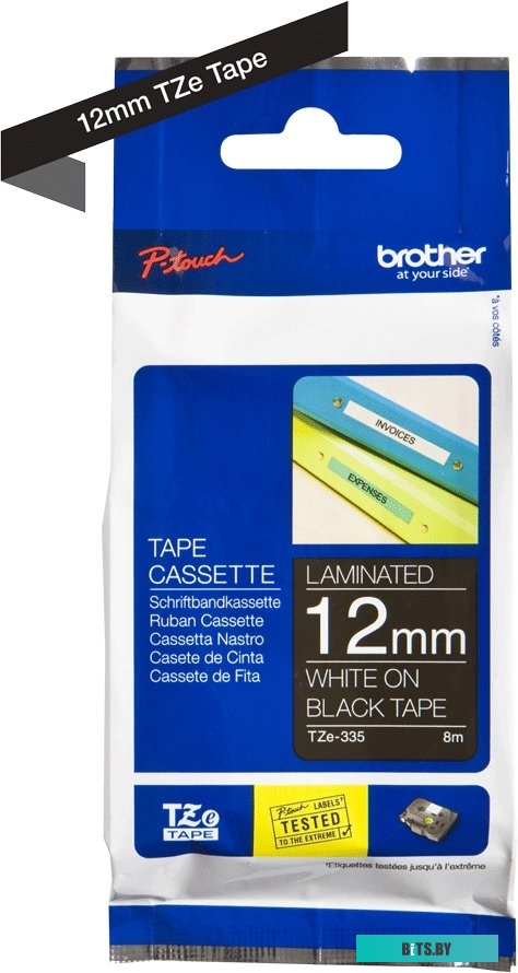 Лента Brother TZe-335 (12 мм, 8 м)