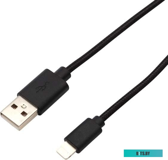 Адаптер Rexant 18-7055 USB Type-A - Lightning (1 м, черный)