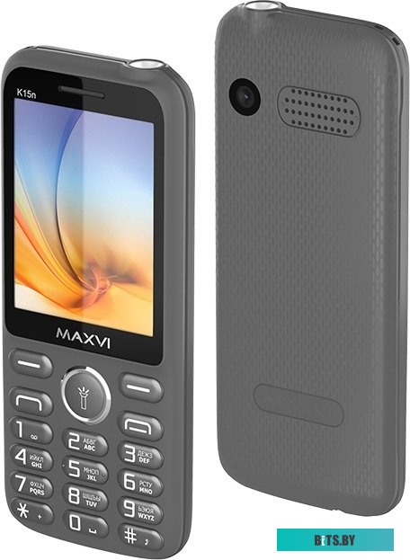 Мобильный телефон Maxvi K15n (серый)