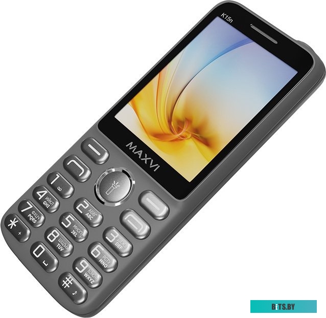 Мобильный телефон Maxvi K15n (серый)