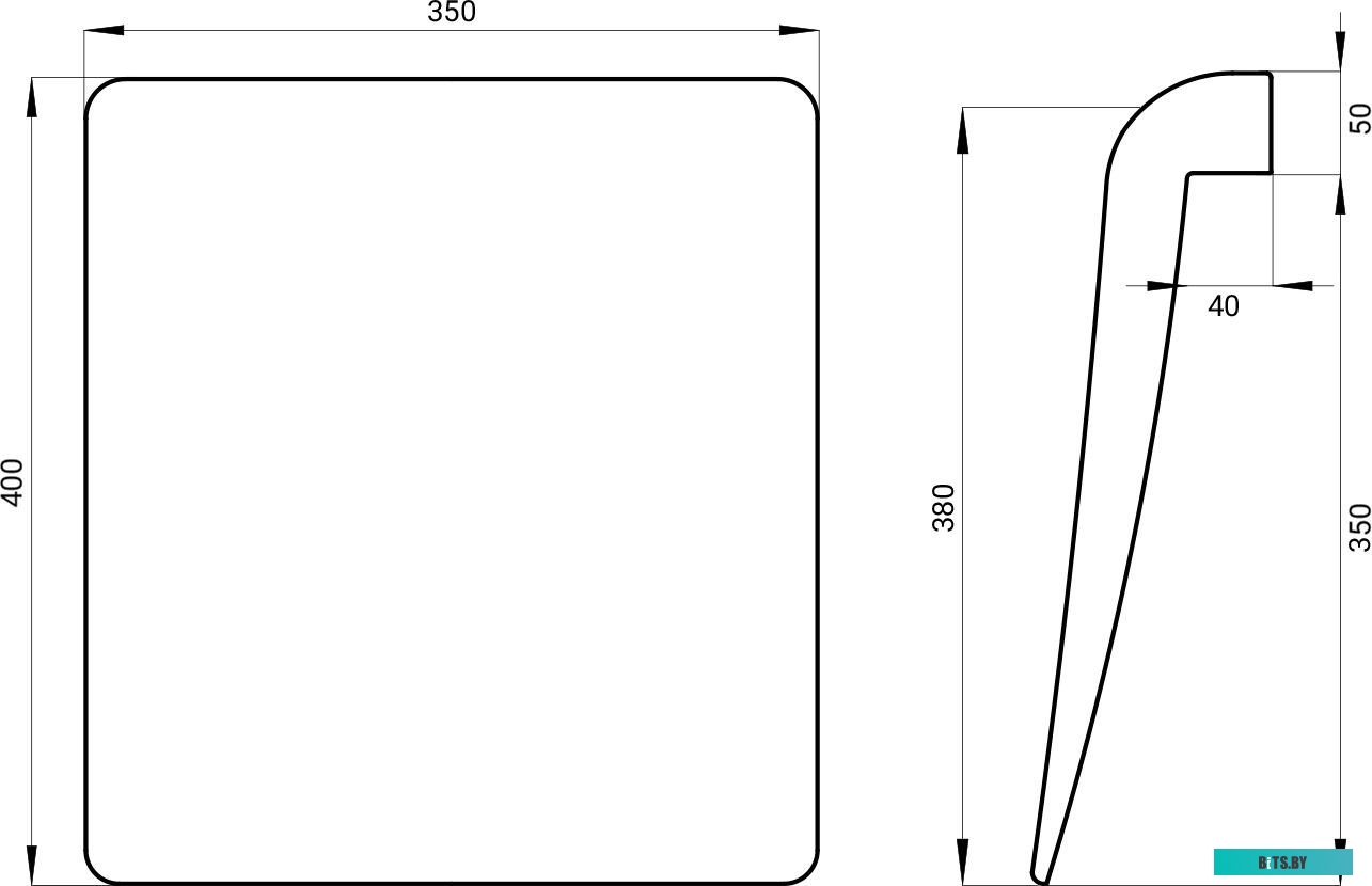 25191000 Вытяжка BO 2601 K54 CREAM 25191000 GEFEST