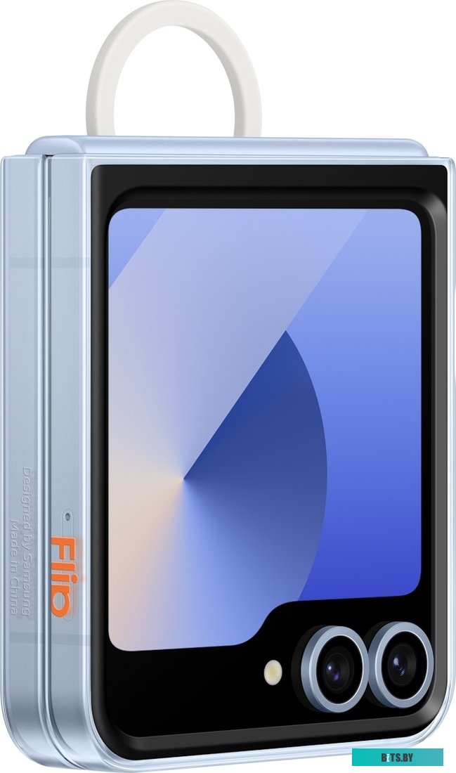 EF-UF741CTEGRU Защитная пленка для экрана Samsung для Samsung Galaxy Z Flip6 прозрачная, 2 шт, с аппликатором для разглаживания, прозрачный [ef-uf741c