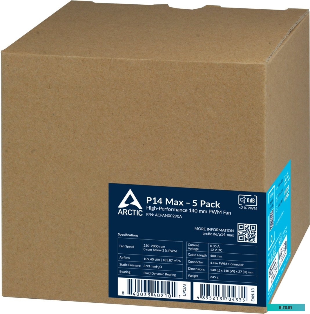 Вентилятор ARCTIC P14 Max ACFAN00290A