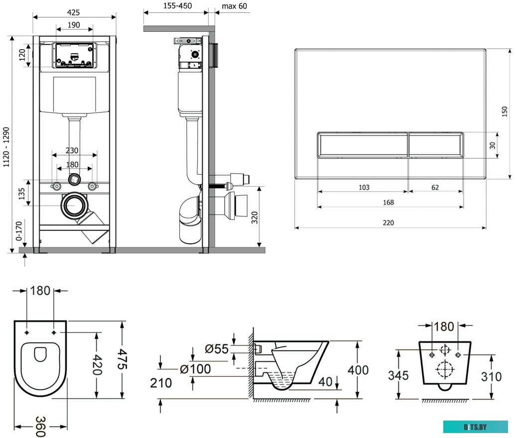 79000172 Газовая плита ПГ 900 К17 GEFEST