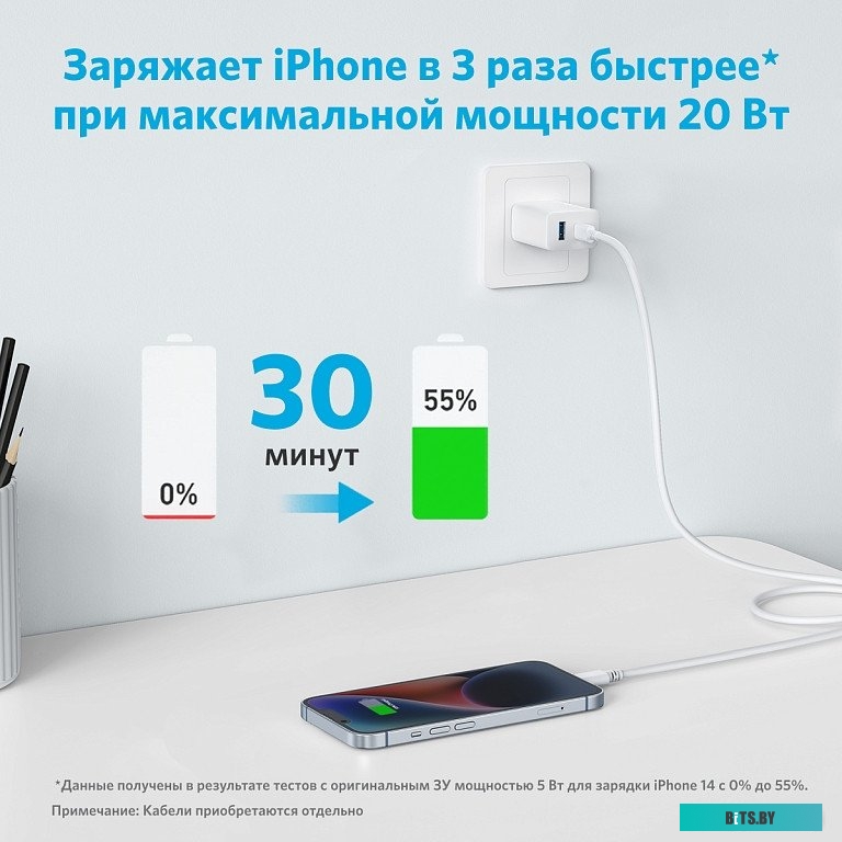 Зарядное устройство Anker 312 20W (2 порта) A2348G21