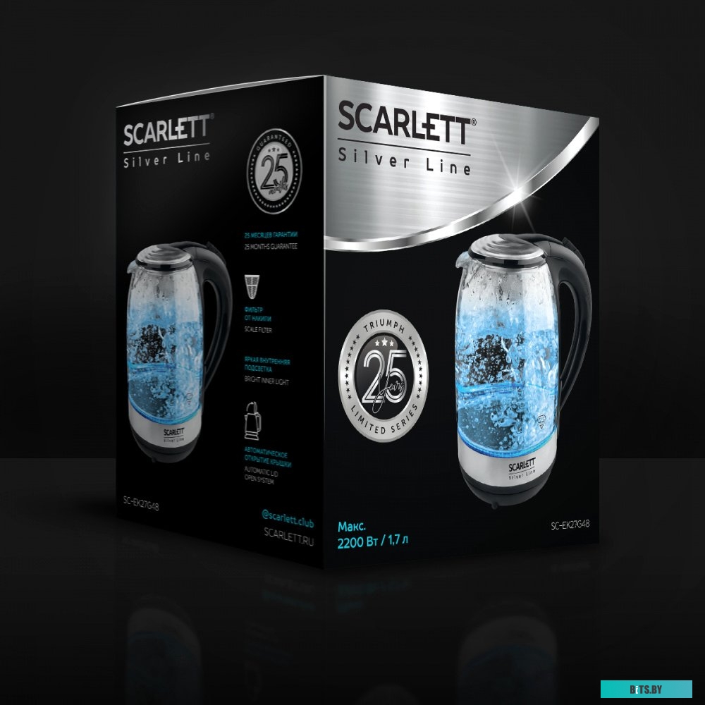 Электрочайник Scarlett SC-EK27G48