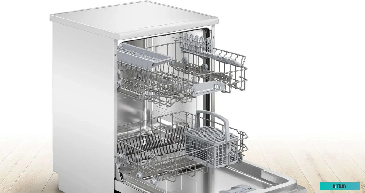 SMS23DW01T Посудомоечная машина Bosch SMS23DW01T,  полноразмерная, напольная, 60см, загрузка 13 комплектов, белая