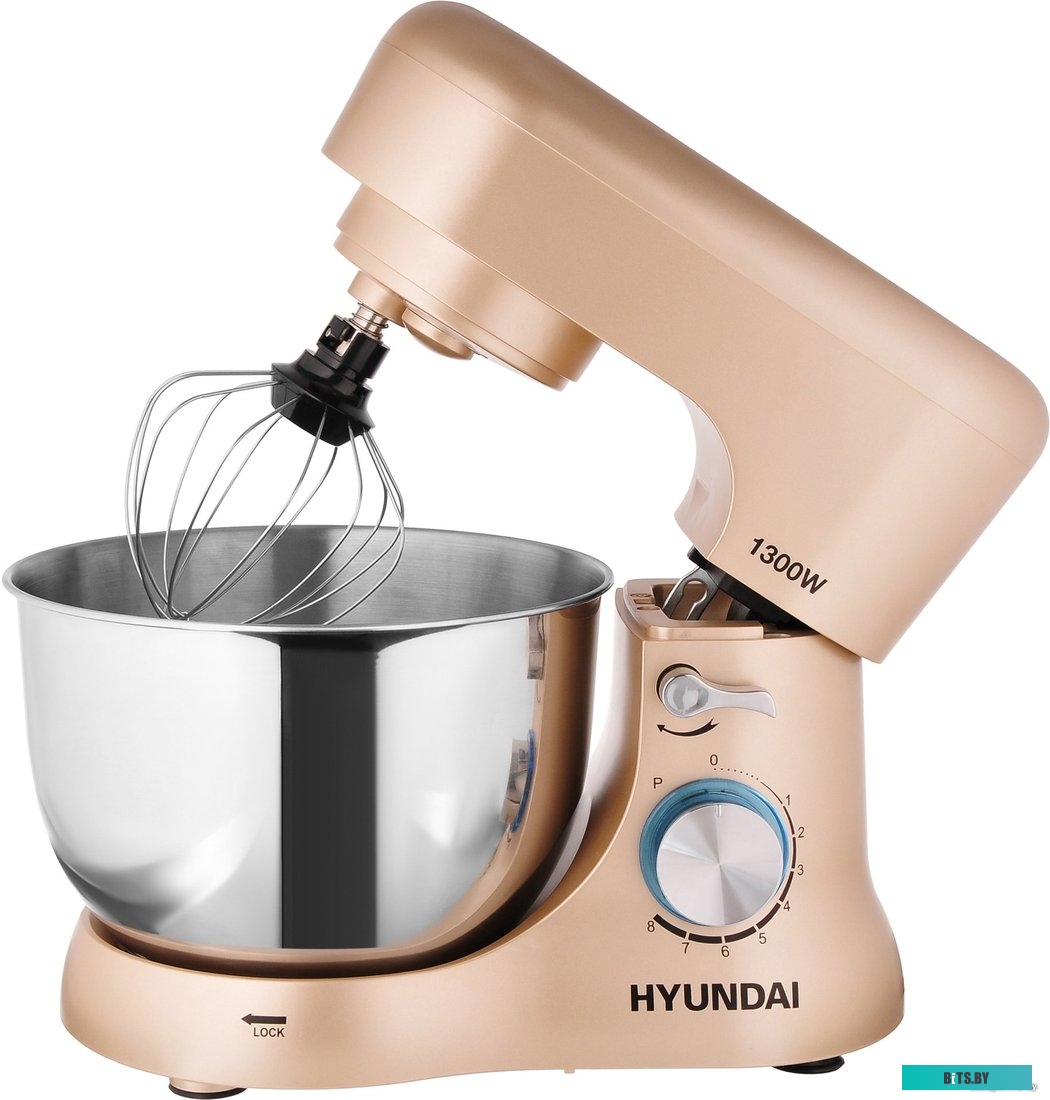 HYM-S5551 Миксер планетарный HYUNDAI HYM-S5551, бежевый