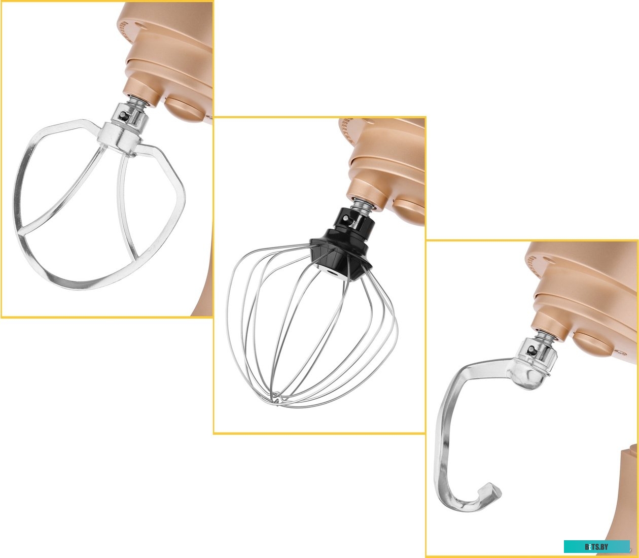 HYM-S5551 Миксер планетарный HYUNDAI HYM-S5551, бежевый