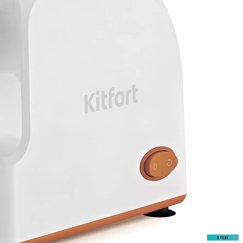 КТ-2113-1 Мясорубка KitFort КТ-2113-1,  белый / оранжевый
