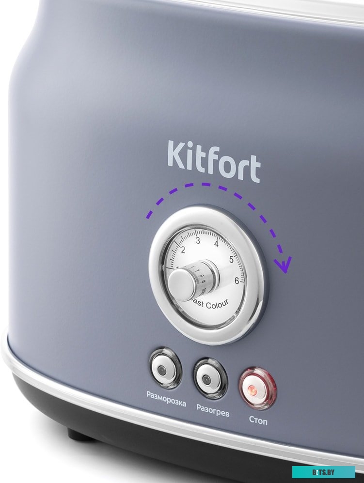 KT-2038-3 Тостер KITFORT KT-2038-3,  серый