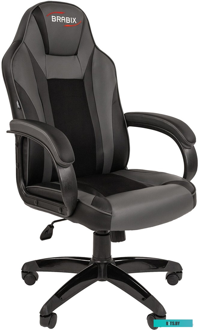 Офисное кресло (Стул) Brabix Tanto GM-171 (черный/серый) <532574>