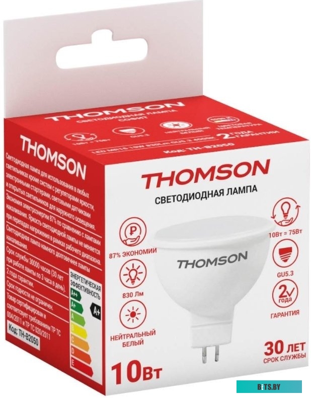 TH-B2050 Лампа LED Thomson GU5.3,  рефлектор, 10Вт, TH-B2050