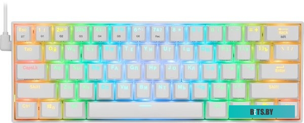 Клавиатура Redragon Draconic RU White 77810