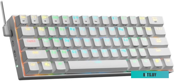 Клавиатура Redragon Draconic RU White 77810