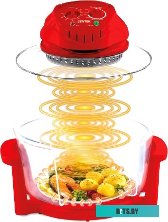 CT-1456 RED Аэрогриль Centek CT-1456 RED красный