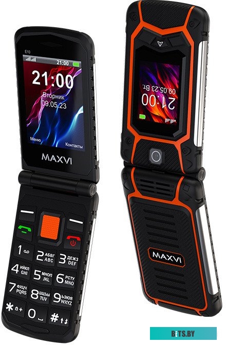 Мобильный телефон Maxvi E10 Оранжевый