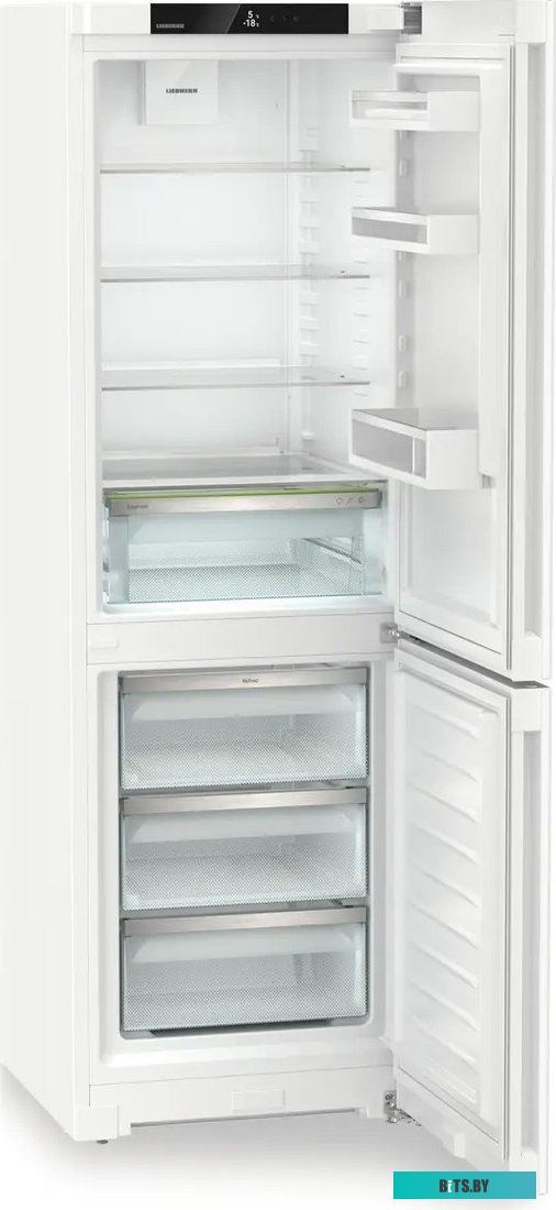 CNd 5204-22 001 Холодильники LIEBHERR/ Pure, EasyFresh, МК NoFrost, 4 контейнера МК, в. 185,5 см, ш. 60 см, улучшенный класс ЭЭ, внутренние ручки, бел