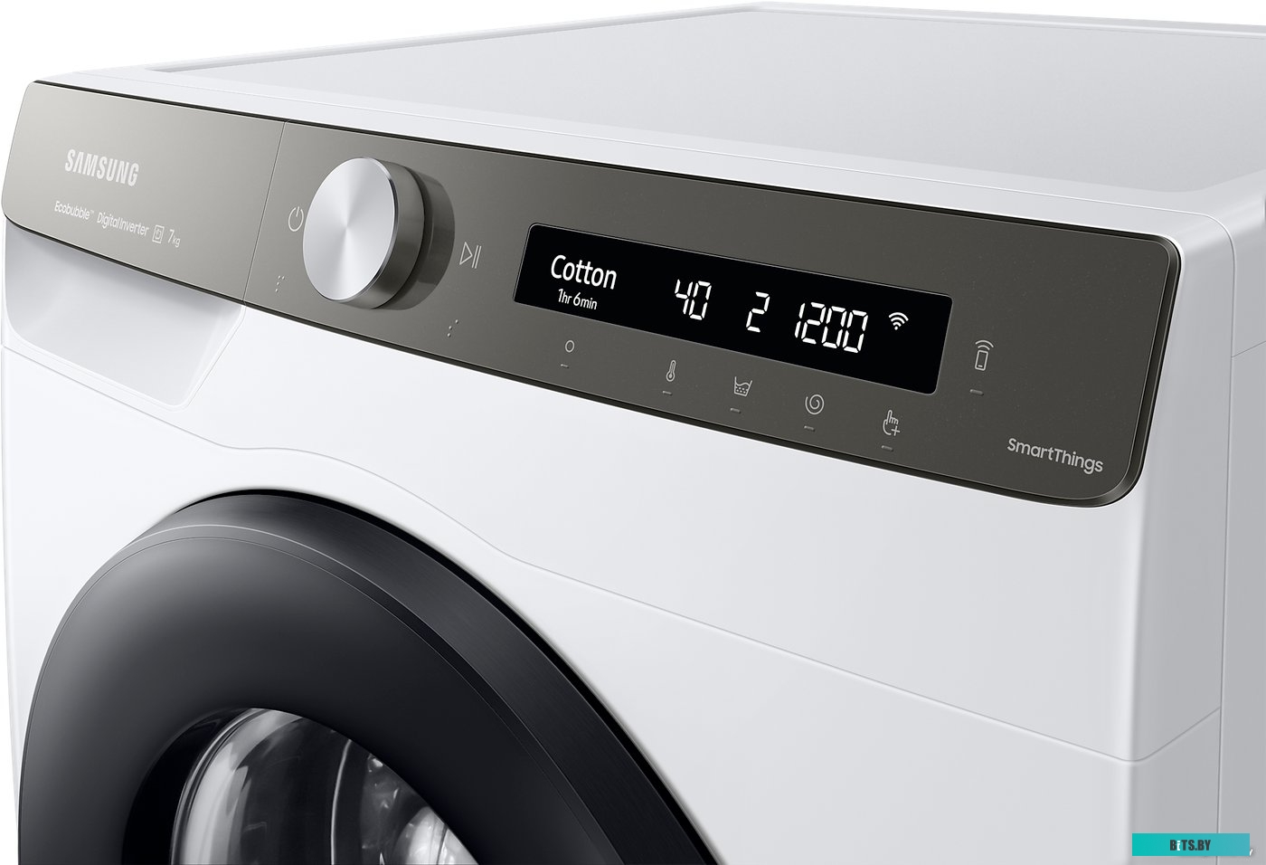 WW70AG6S23ATLP Стиральная машина Samsung WW70AG6S23ATLP, с фронтальной загрузкой, с паром, 7кг, 1200об/мин, инверторная