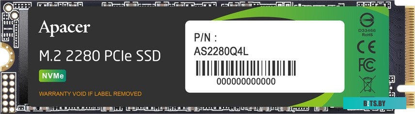 SSD Apacer AS2280Q4L AP1TBAS2280Q4L-1