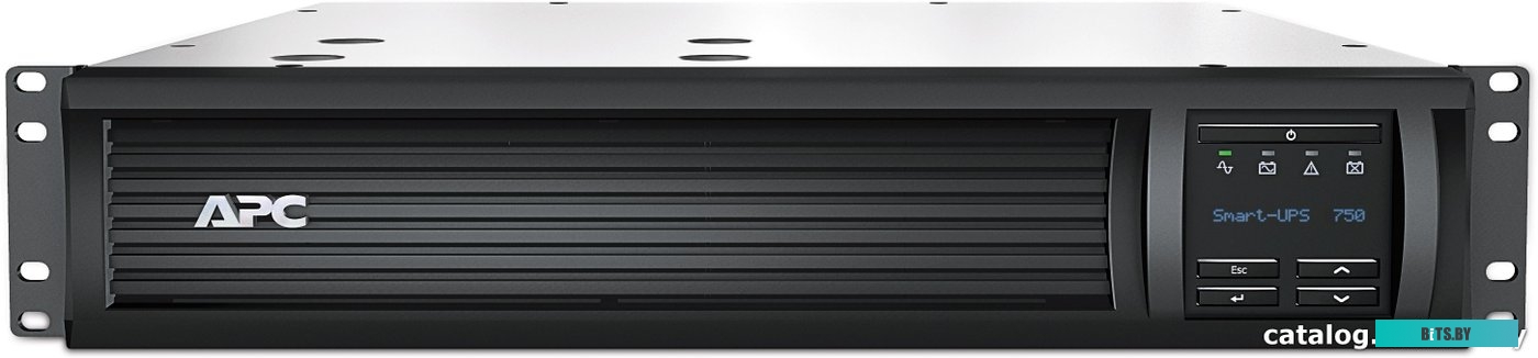 Источник бесперебойного питания APC Smart-UPS 750VA/500W SMT750RMI2UC