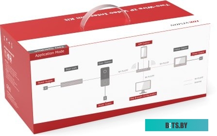Комплект видеодомофона Hikvision DS-KIS603-P