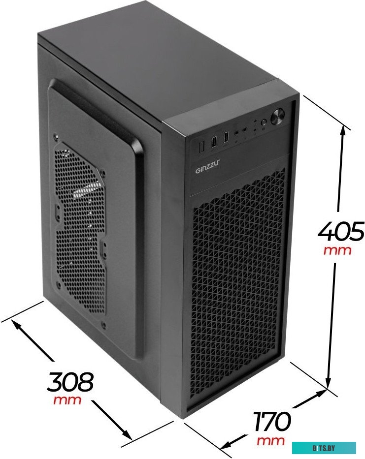 Корпус Ginzzu A400