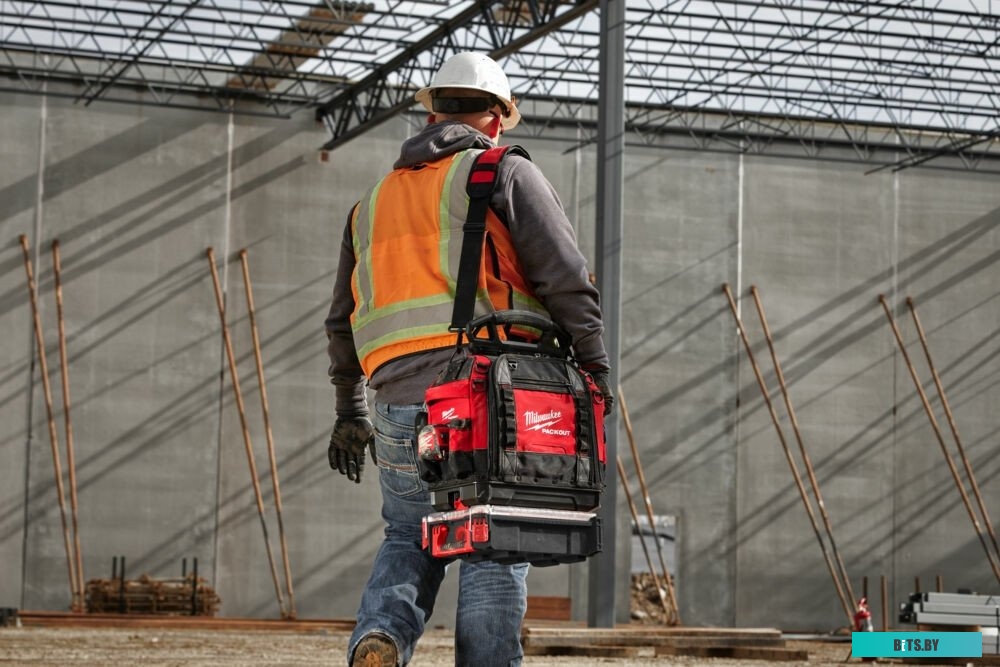 4058546484941 4932493623 Milwaukee Packout Closed Tote Tool Bag 4932493623