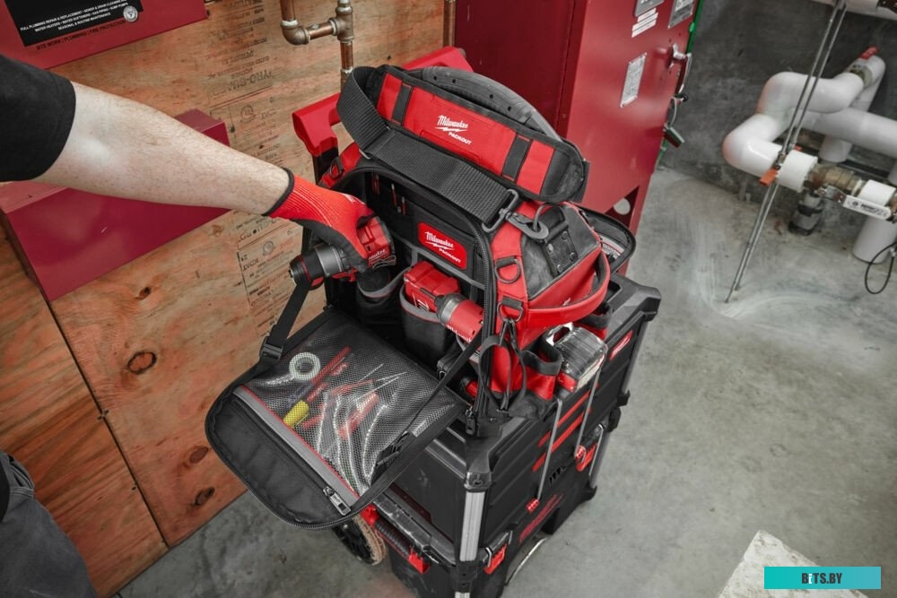 4058546484941 4932493623 Milwaukee Packout Closed Tote Tool Bag 4932493623