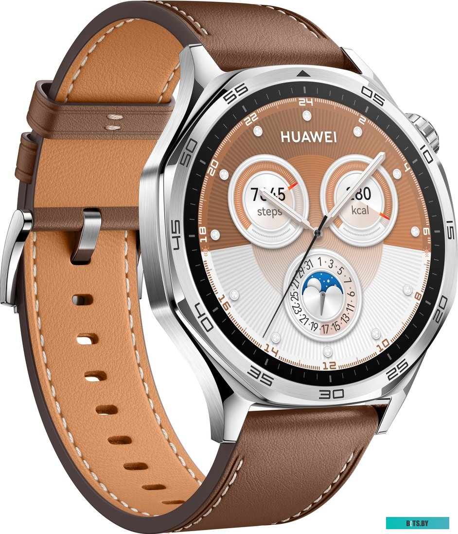 Умные часы HUAWEI WATCH GT 5 46 мм коричневый 55020DGK