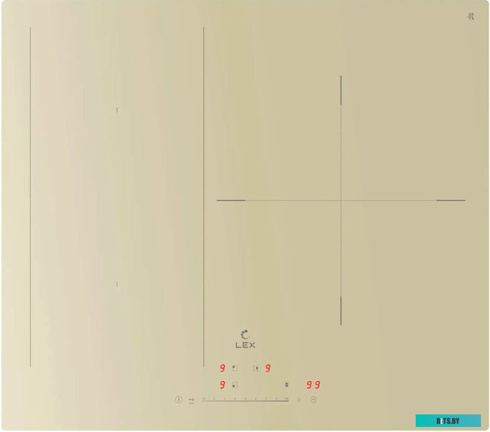 CHPE000038 Индукционная варочная панель LEX EVI 631A IV,  независимая,  слоновая кость