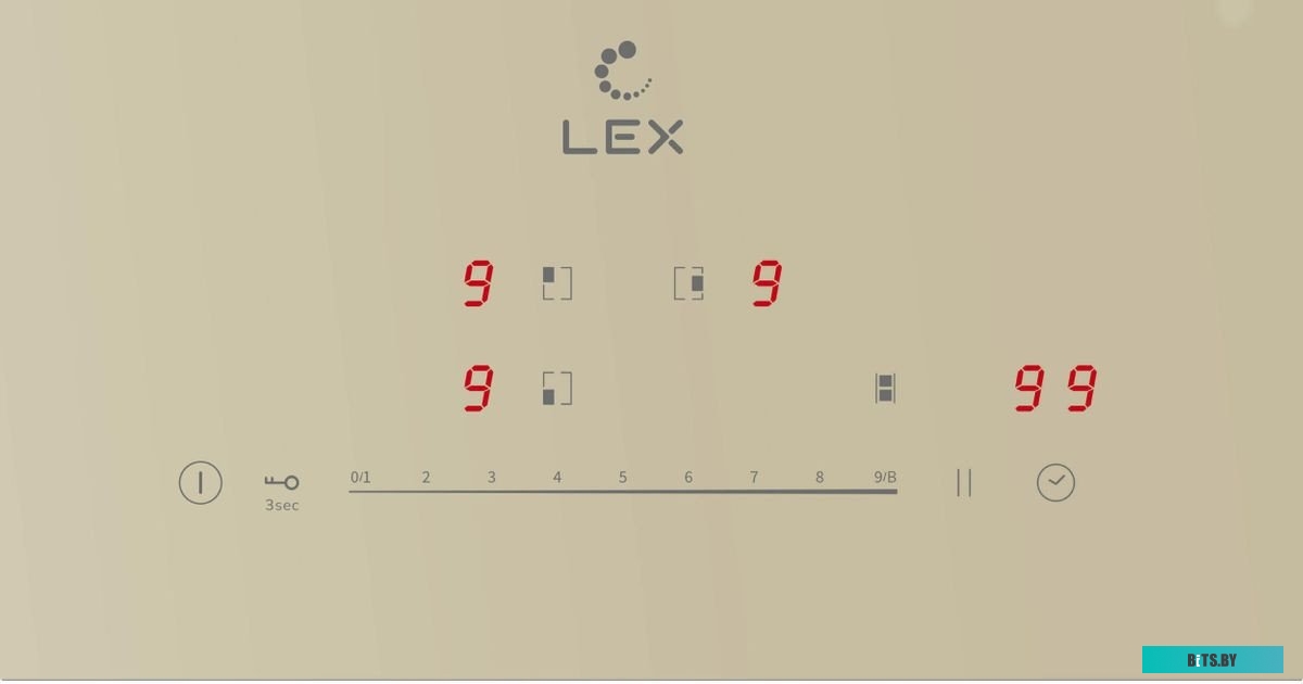 CHPE000038 Индукционная варочная панель LEX EVI 631A IV,  независимая,  слоновая кость