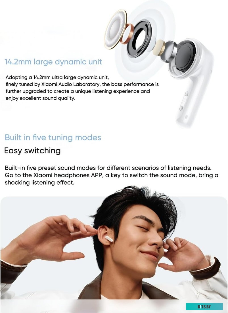 Наушники Xiaomi Redmi Buds 6 Active BHR8391GL